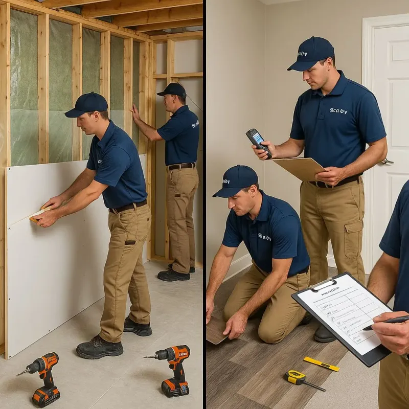 Repairs and Reconstruction process in Warner Robins, GA