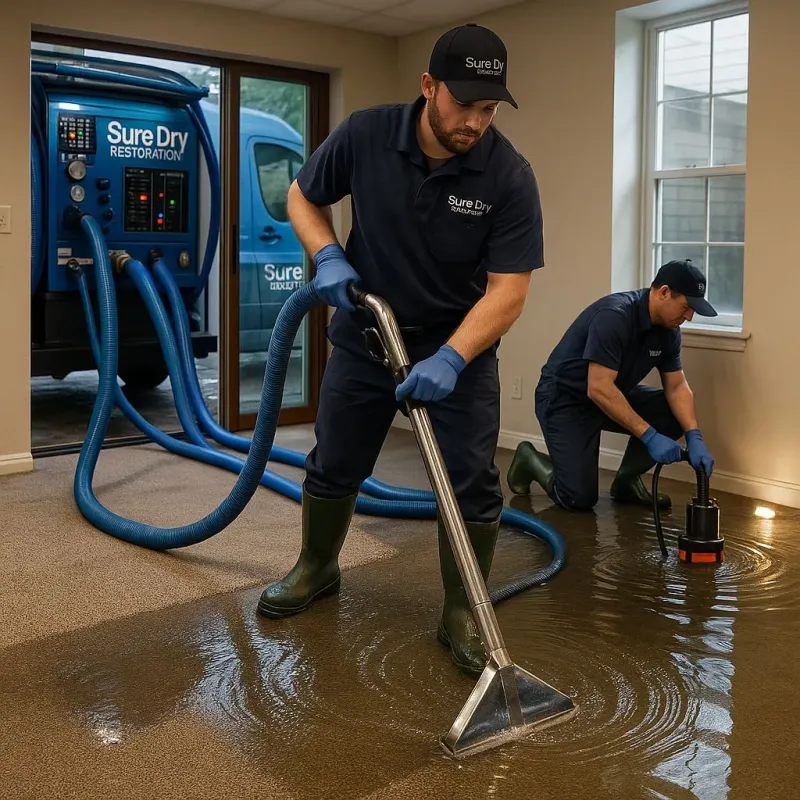 Water Extraction and Removal process in Warner Robins, GA